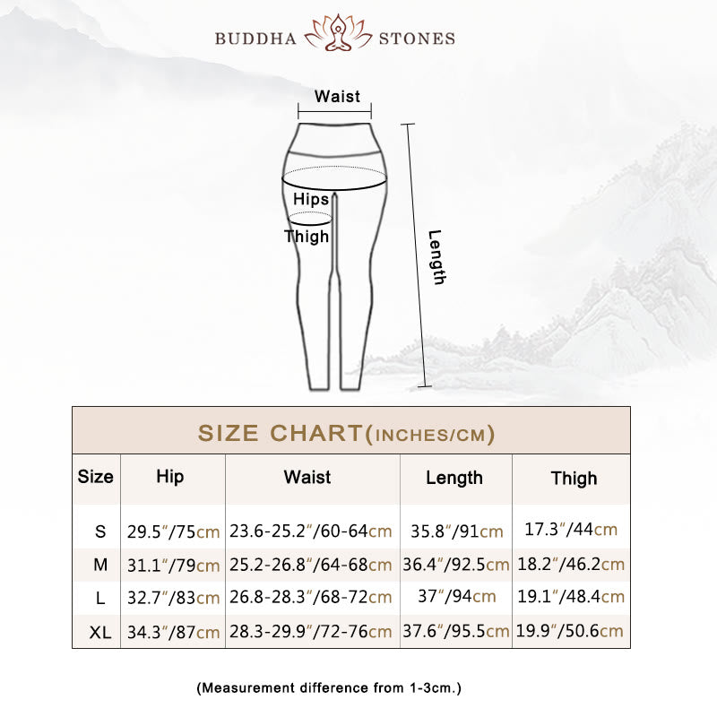 Buddha Stones Rose Peony Flower Print Design Sports Fitness Yoga Leggings Women's Yoga Pants - image 8