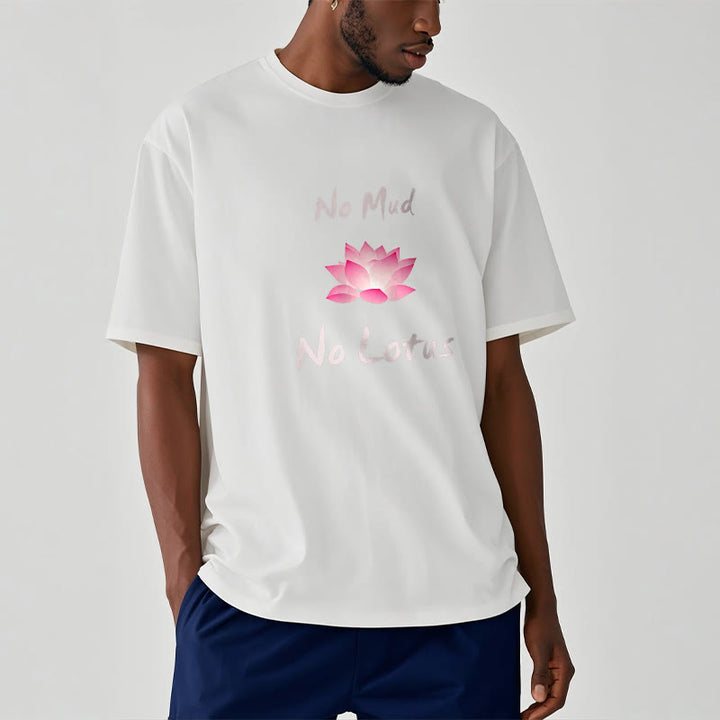 Buddha Stones No Mud No Lotus Cotton Tee T-shirt - image 14