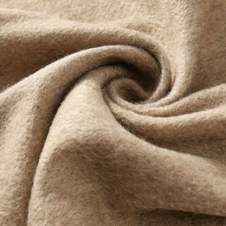 Buddha Stones Wool Shawl Red Flower Leaves Embroidery Tassel Winter Cozy Travel Scarf Wrap - image 7