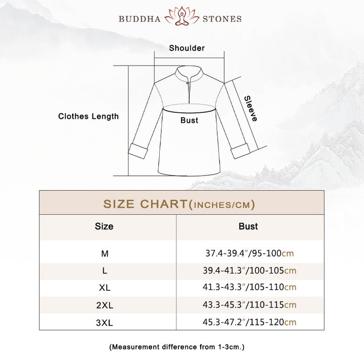 Spiritual Zen Meditation Yoga Prayer Practice Cotton Linen Clothing Men's Set - image 5