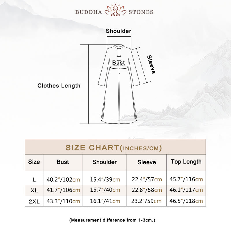 Buddha Stones 2Pcs Chinese Frog Button Design Zen Tai Chi Meditation Clothing Top Pants Women's Set - image 5