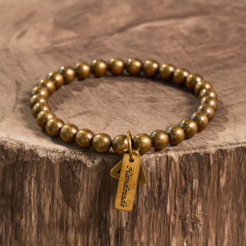 Buddha Stones Copper Beads Balance Bracelet