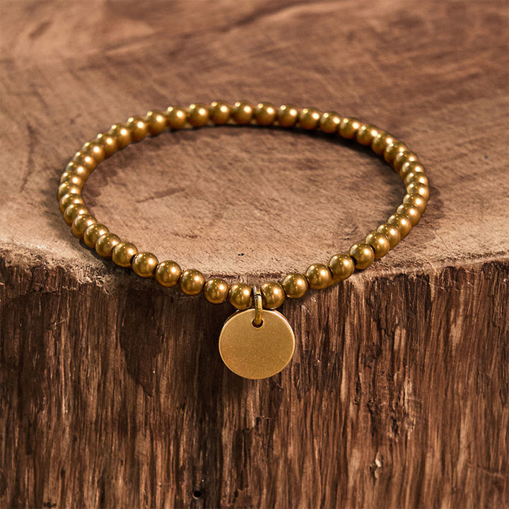 Buddha Stones Amekaji Brass Copper Balance Bracelet - image 9