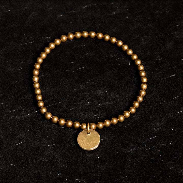 Buddha Stones Amekaji Brass Copper Balance Bracelet - image 1