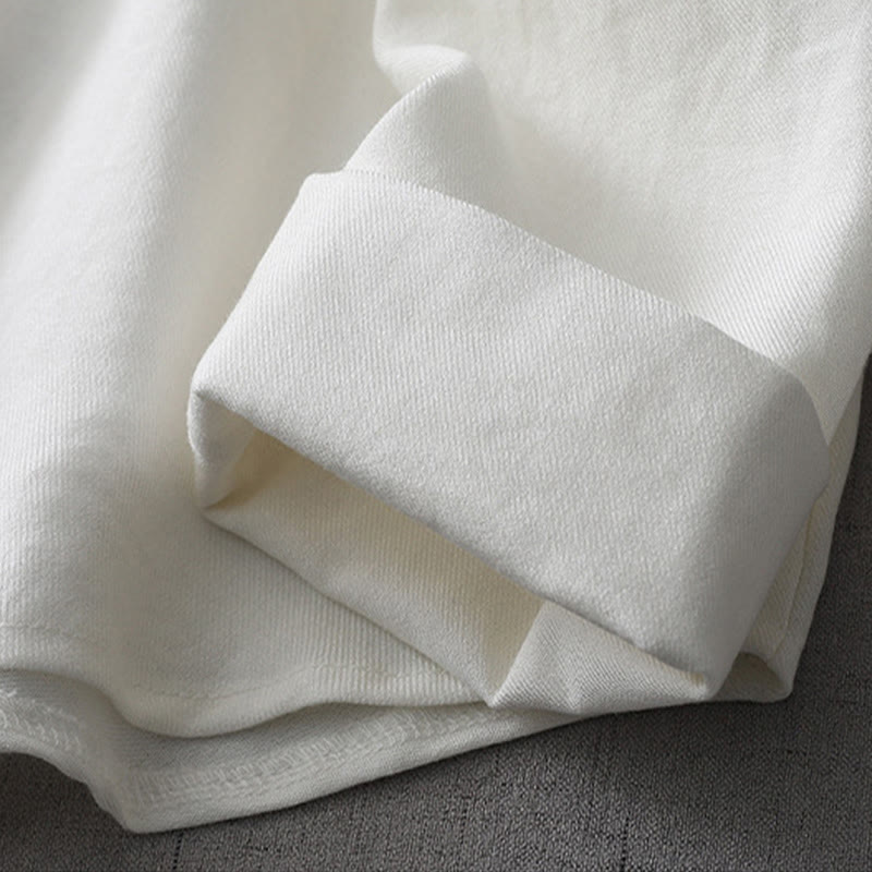 Buddha Stones Solid Color Button Long Sleeve Women's Shirt - image 7