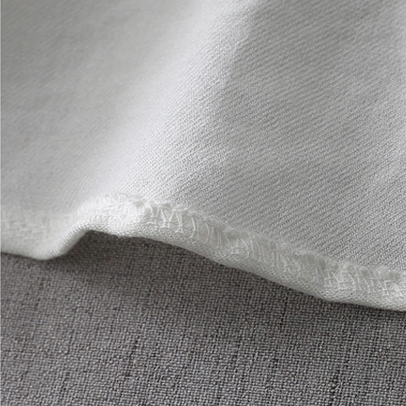 Buddha Stones Solid Color Button Long Sleeve Women's Shirt - image 9