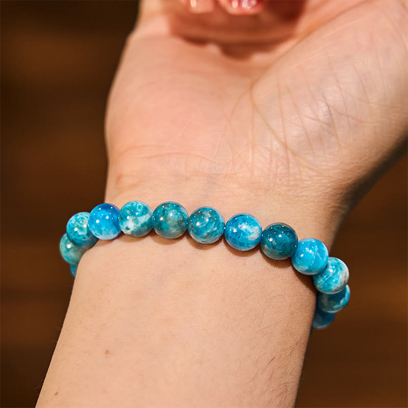 Buddha Stone Apatite Motivation Bracelet