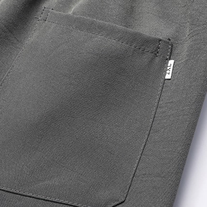 Buddha Stones Chinese New Year Embroidered Fu Tang Suit Hanfu Long Sleeve Top Pants Clothing Men's Set - image 14