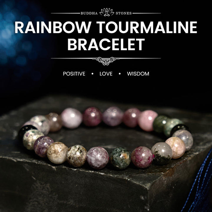 Buddha Stone Tourmaline Positive Bracelet