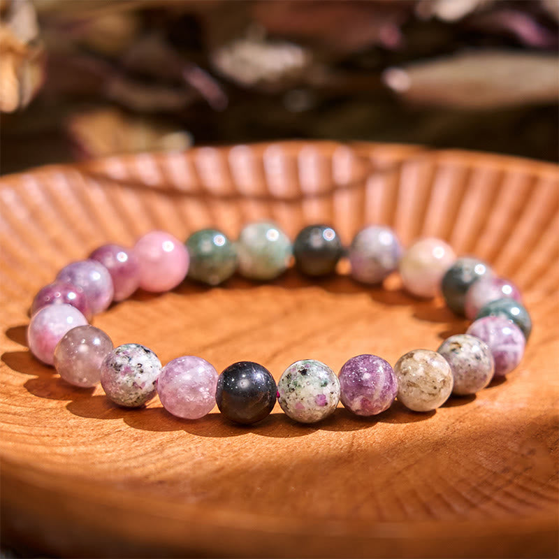 Buddha Stone Tourmaline Positive Bracelet