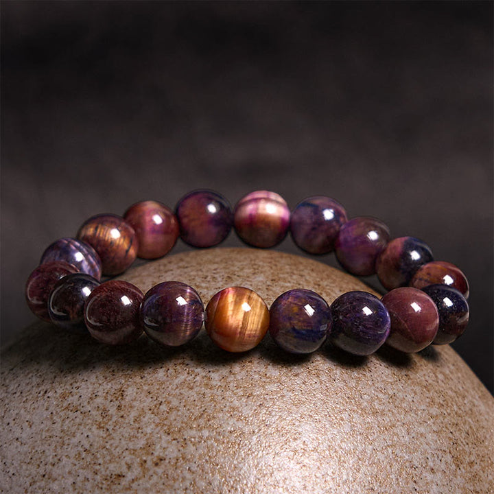 Buddha Stone Various Tiger Eye Confidence Bracelet