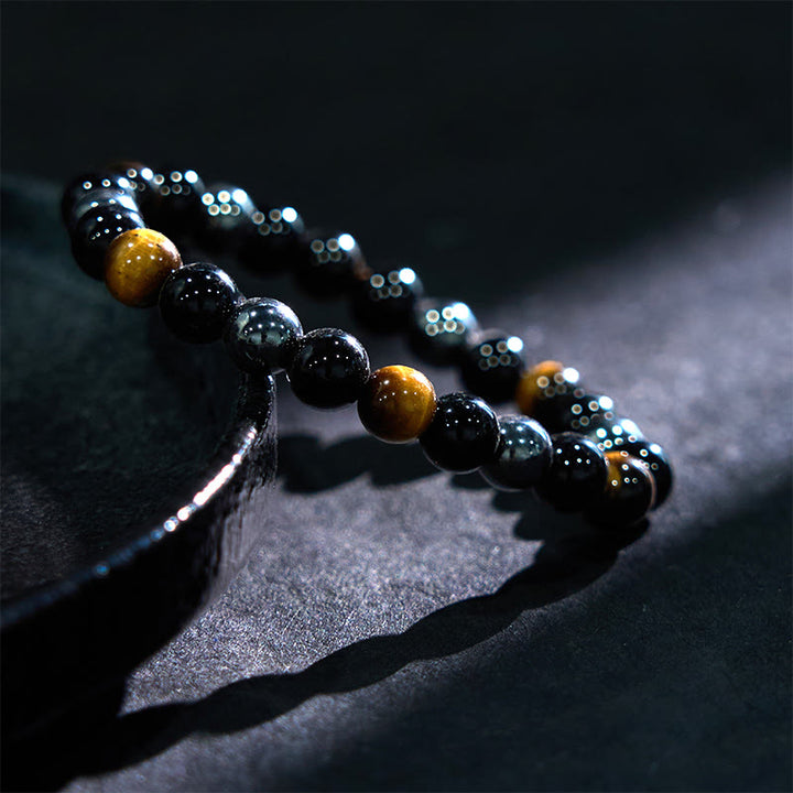 Buddha Stones Various Tiger Eye Confidence Bracelet - image 83