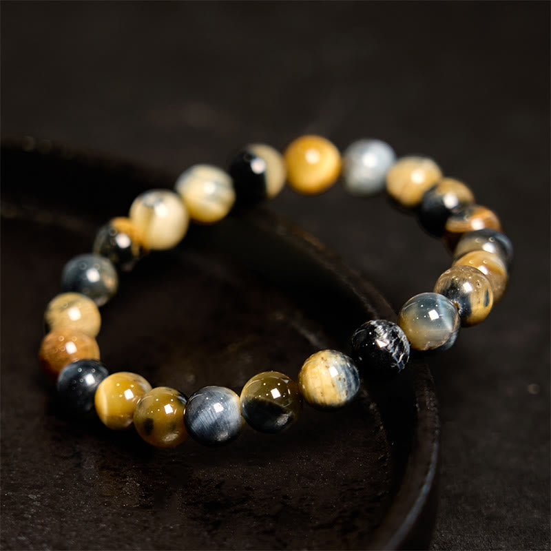 Buddha Stones Various Tiger Eye Confidence Bracelet - image 99
