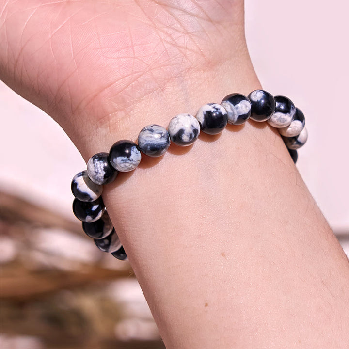 Buddha Stone Various Crystals Malachite Lazurite Lapis Lazuli Hemimorphite Calmness Bracelet - image 58
