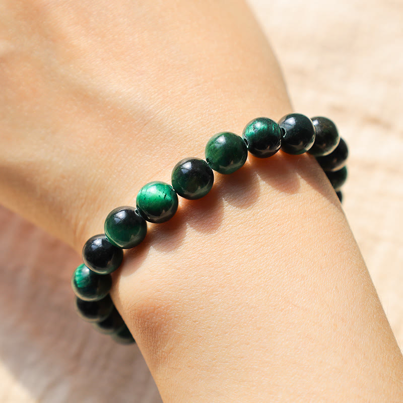 Buddha Stone Various Crystals Malachite Lazurite Hemimorphite Calmness Bracelet - image 126