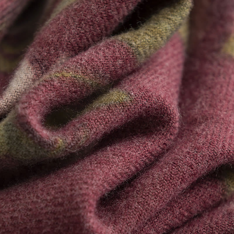 Buddha Stones Tibetan Shawl Garden Rose Fall Winter Cozy Travel Scarf Wrap - image 9