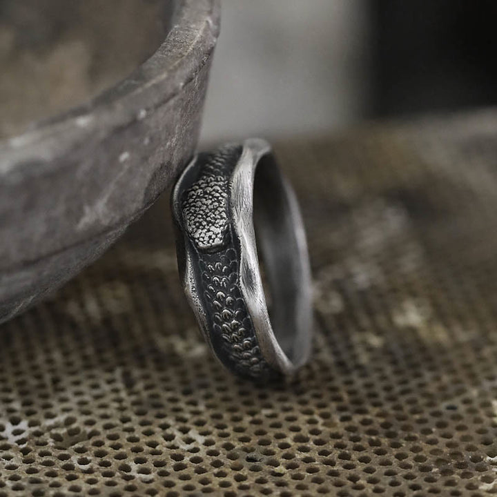 Buddha Stones 999 Sterling Silver Snake-shaped Year Of The Snake Protection Ring - image 12