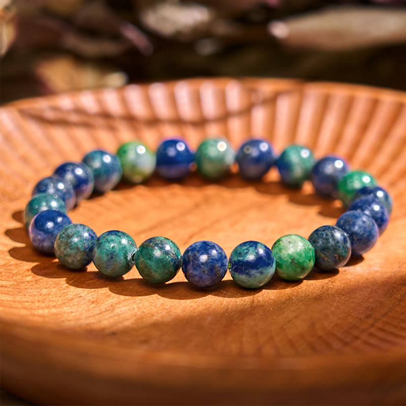 Buddha Stones Restores Calmness Cool Color Series Love Tranquility Bracelet