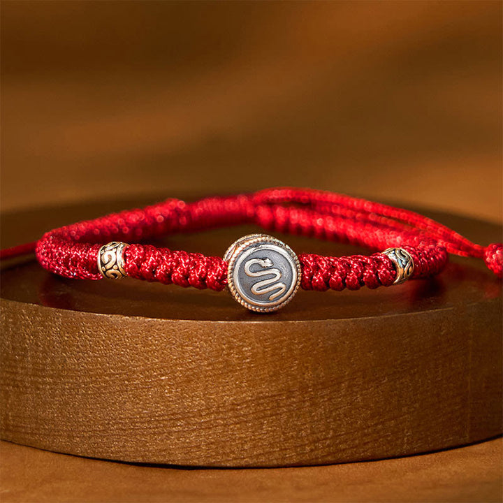 Buddha Stones 12 Chinese Zodiac Lucky Red String Bracelet