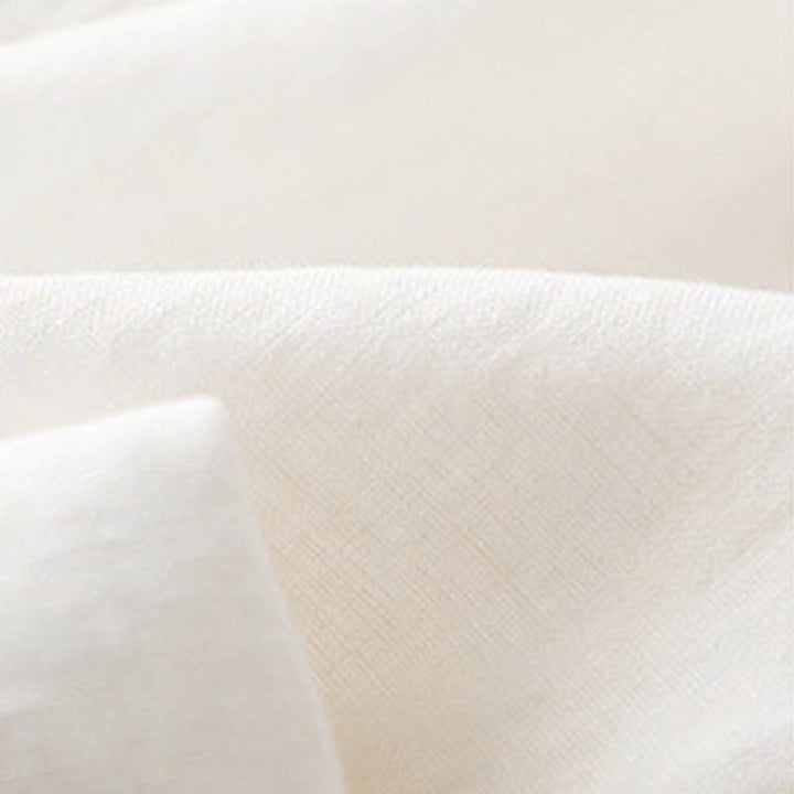 Buddha Stones Casual Plain Color Side Pleats Cotton Linen Women's Wide Leg Pants With Pockets - image 17