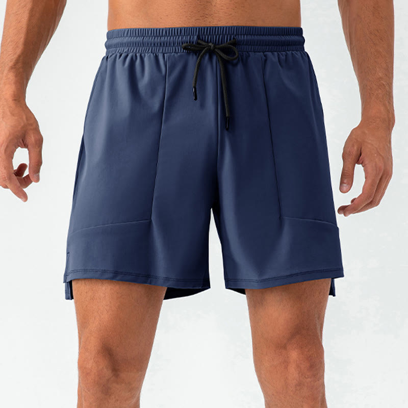 Buddha Stones Men's Casual Quick Dry Sports Shorts With Pockets