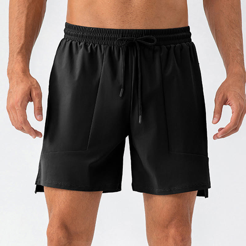 Buddha Stones Men's Casual Quick Dry Sports Shorts With Pockets - image 26