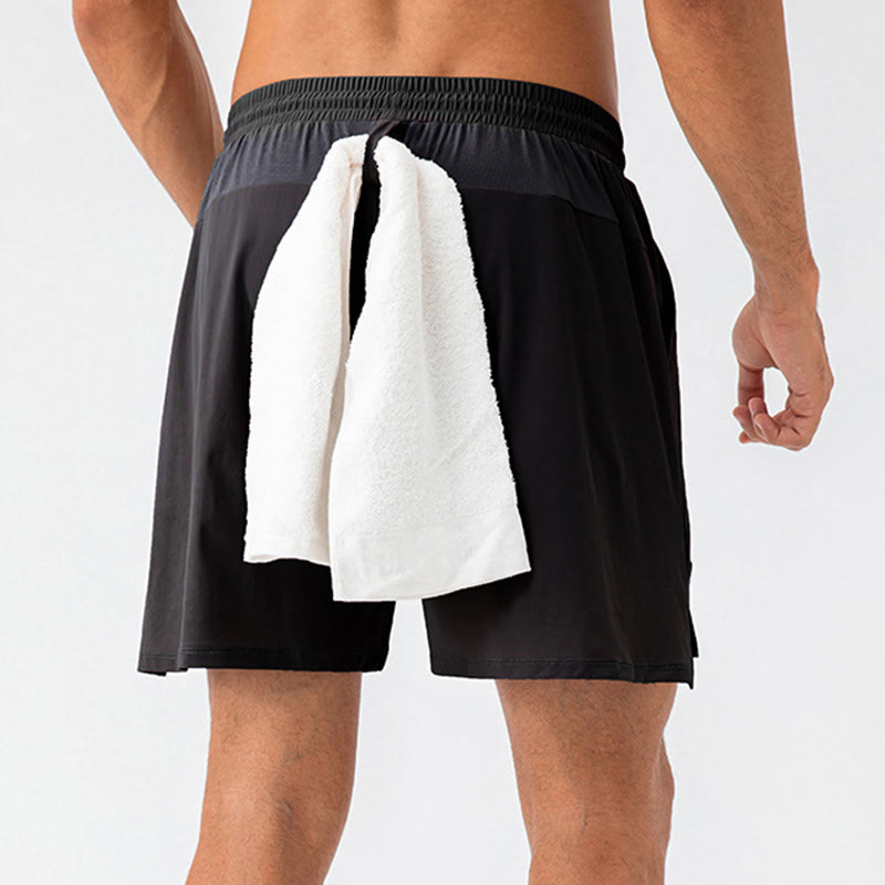 Buddha Stones Men's Casual Quick Dry Sports Shorts With Pockets