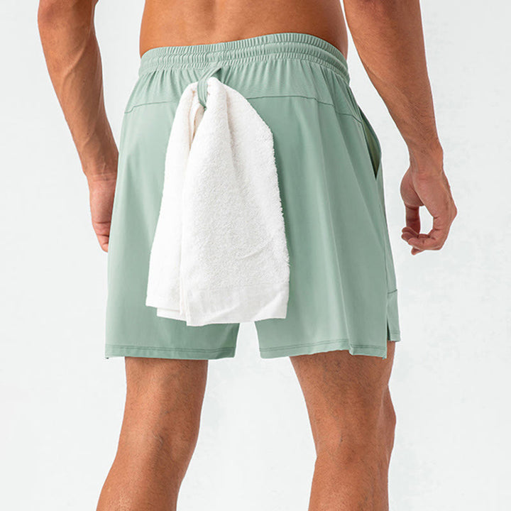 Buddha Stones Men's Casual Nylon Quick Dry Sports Shorts With Pockets - image 11
