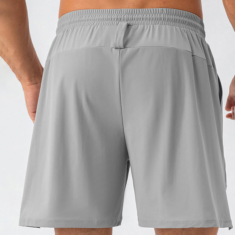 Buddha Stones Men's Casual Nylon Quick Dry Sports Shorts With Pockets - image 2