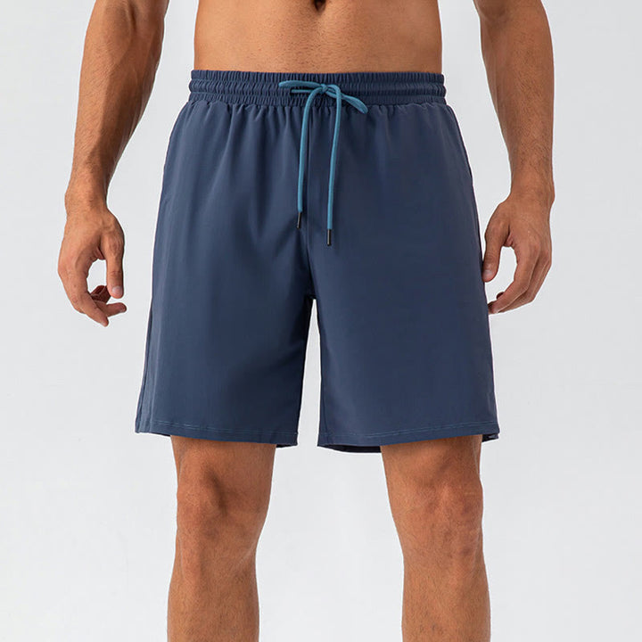 Buddha Stones Men's Casual Breathable Loose Nylon Quick Dry Sports Shorts With Pockets - image 11