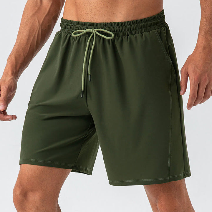 Buddha Stones Men's Casual Breathable Loose Nylon Quick Dry Sports Shorts With Pockets - Green - US/UK/AU44，EU54 (2XL) - image 18