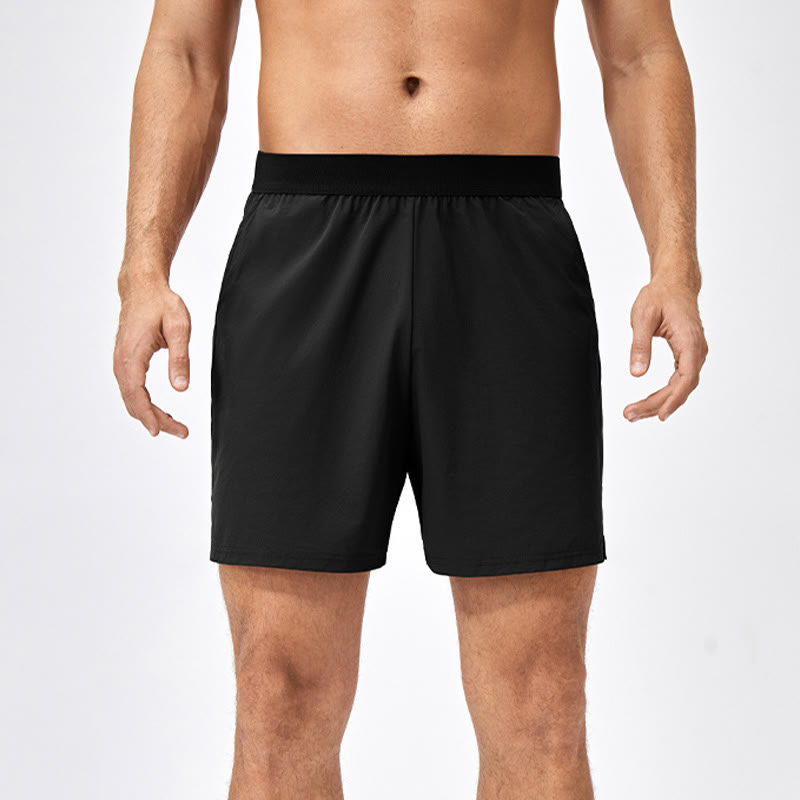 Buddha Stones Men's Casual Loose Nylon Quick Dry Sports Shorts With Pockets - image 19