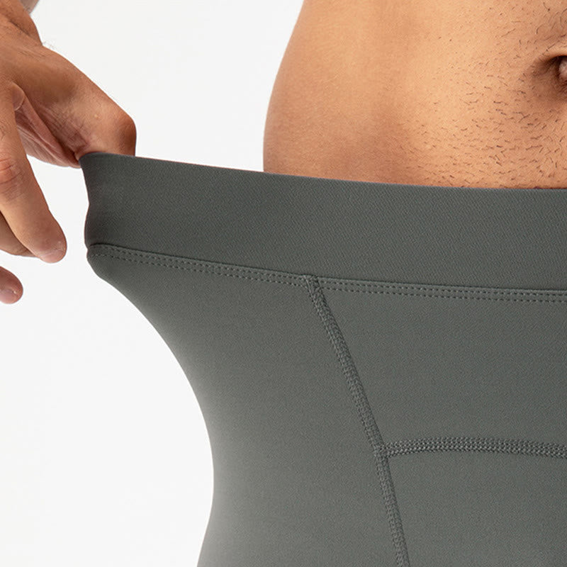 Buddha Stones High Waist Elastic Quick Dry Breathable Gym Sports Men's Leggings Pants - image 8