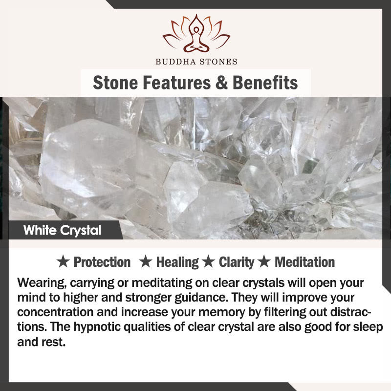 Buddha Stones 925 Sterling Silver White Crystal Skeleton Flower Adjustable Healing Ring - image 7