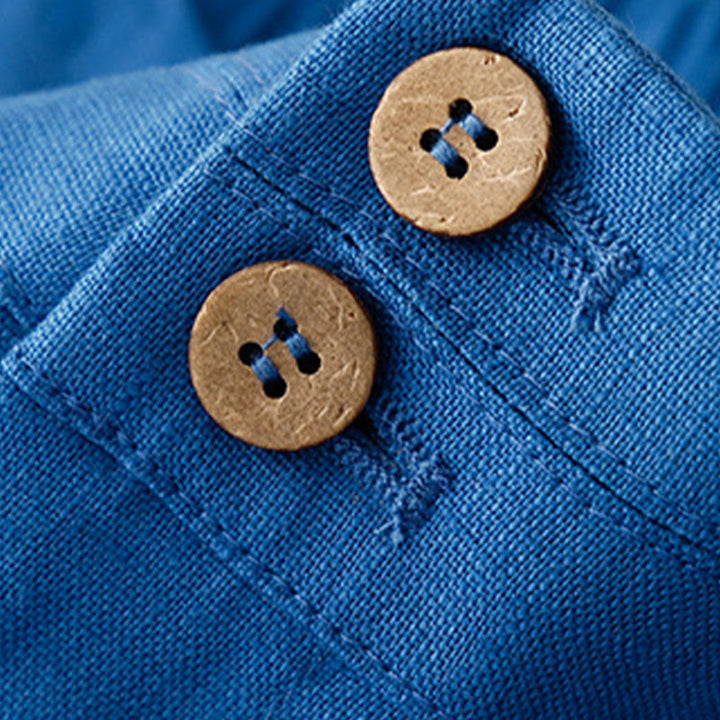 Buddha Stones Summer Casual Simple Design Linen Women's Wide Leg Pants With Zipper Pockets - image 18