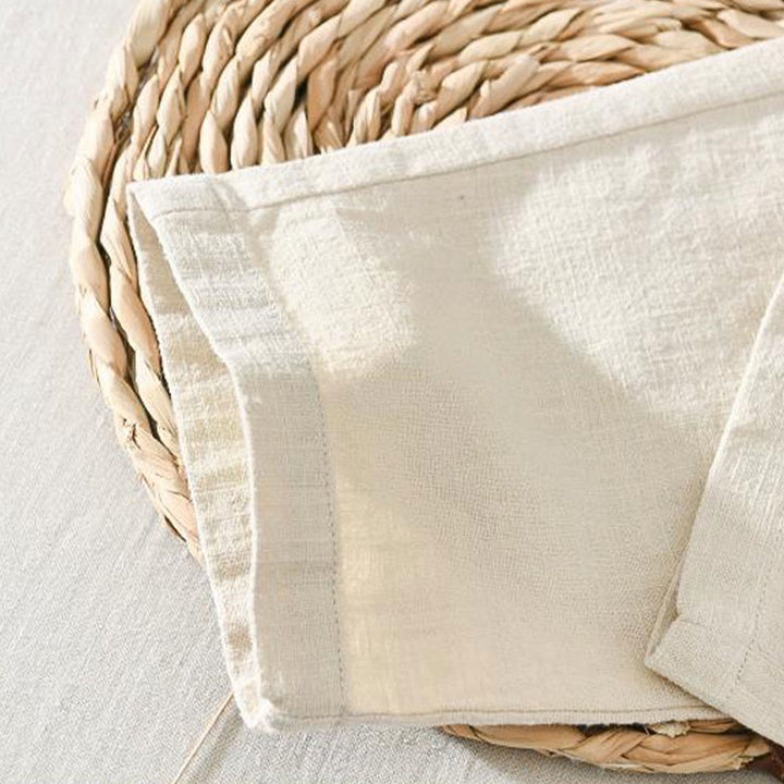 Buddha Stones Summer Casual Drawstring Ramie Linen Men's Pants With Pockets - image 20