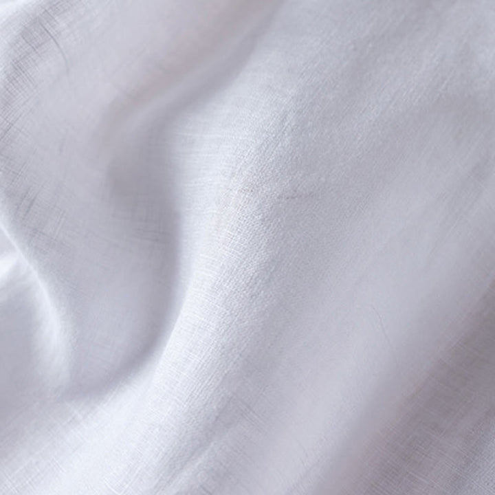 Buddha Stones Summer Daily Simple Wrinkle Design Cotton Linen Women's Shorts With Pockets - image 20