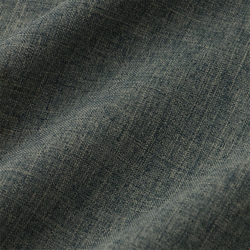 Buddha Stones Summer Men's Button Plain Short Sleeve Cotton Shirt With Pocket - image 34