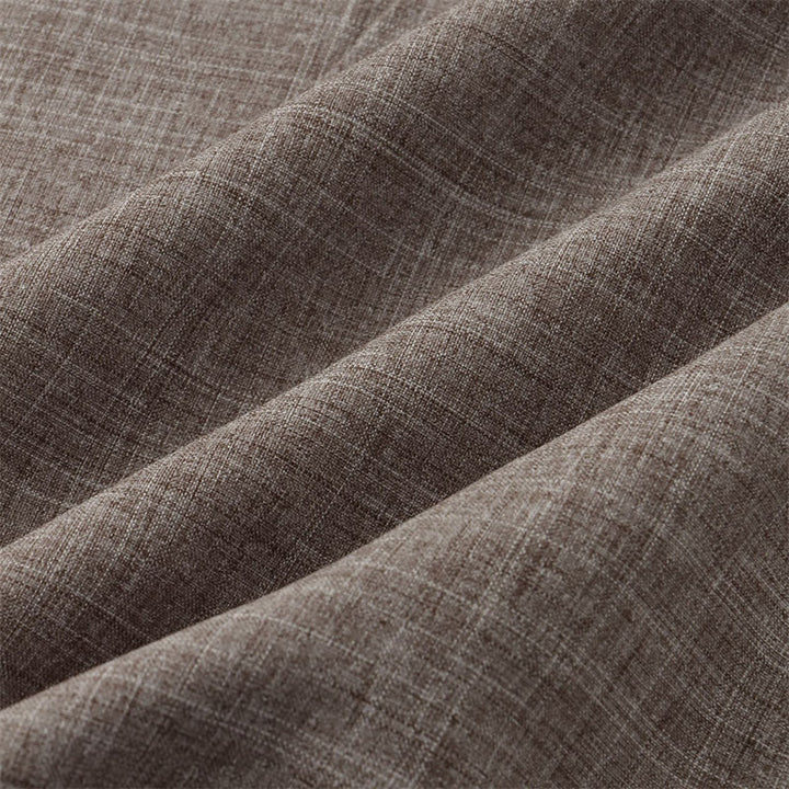 Buddha Stones Summer Men's Button Plain Short Sleeve Cotton Shirt With Pocket - image 41