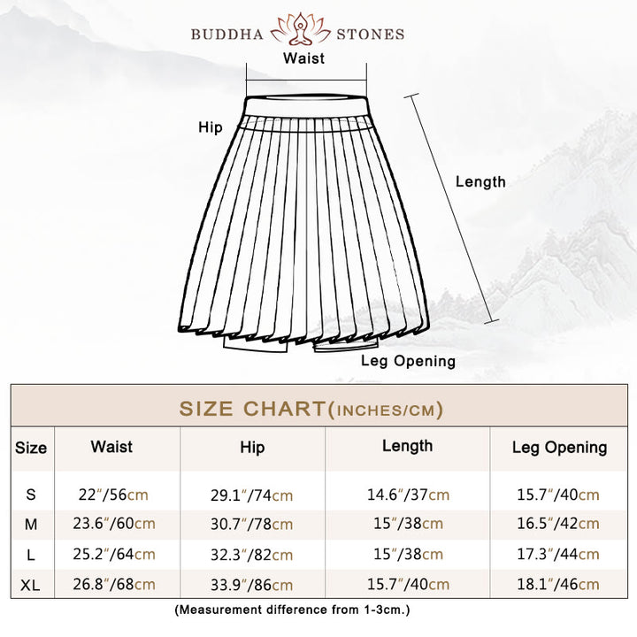 Buddha Stones Polo Collar Crop Tank Top Tennis Skirts Pleated Shorts With Pocket Sports Yoga Outfits - image 4