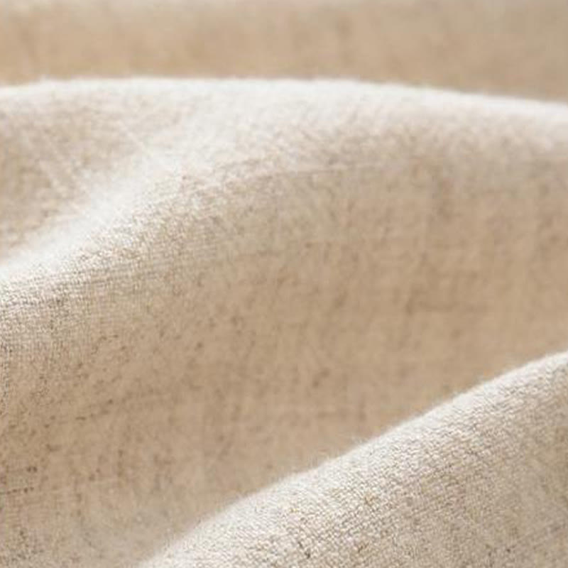 Buddha Stones 2Pcs Tang Suit Frog-Button Long Sleeve Shirt Pants Men's Set - image 8