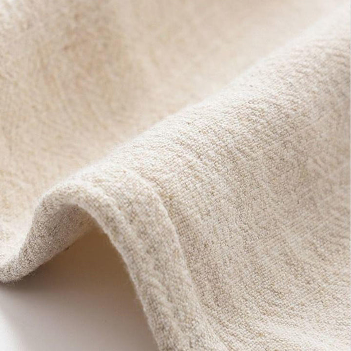 Buddha Stones 2Pcs Tang Suit Frog-Button Long Sleeve Shirt Pants Men's Set - image 7