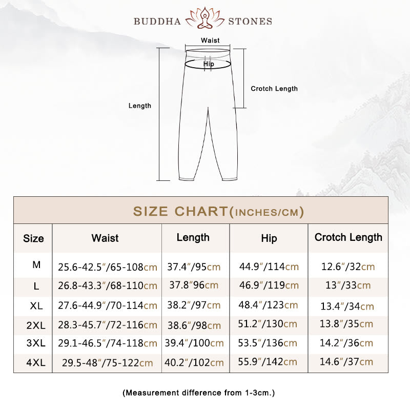 Buddha Stones Meditation Frog-Button Tang Long Sleeve Shirt Pants Men's Suit - image 4