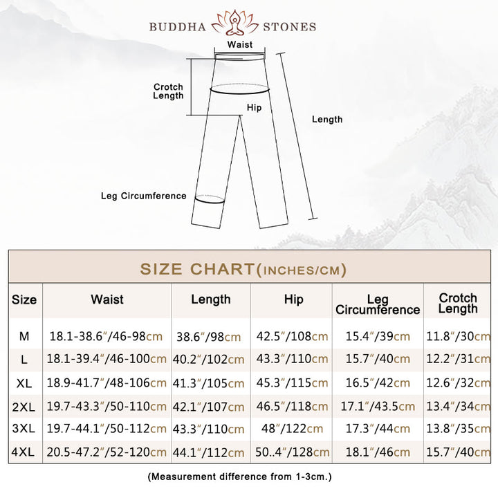 Buddha Stones Solid Color Frog-Button Tang Suit Traditional Cotton Linen Short Sleeve Top Pants Clothing Men's Set - image 4