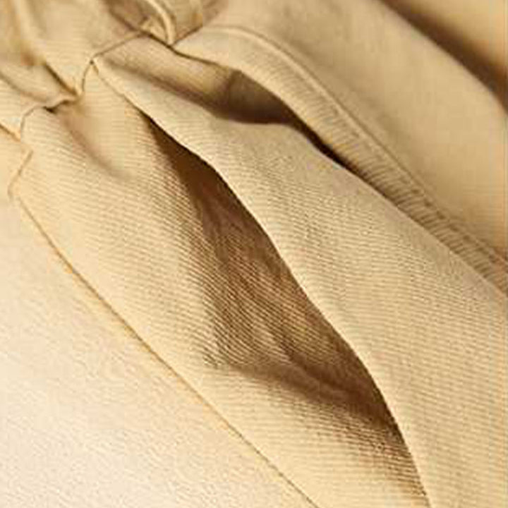 Buddha Stones Summer Casual Loose Plain Cotton Women's Shorts With Pockets - image 2