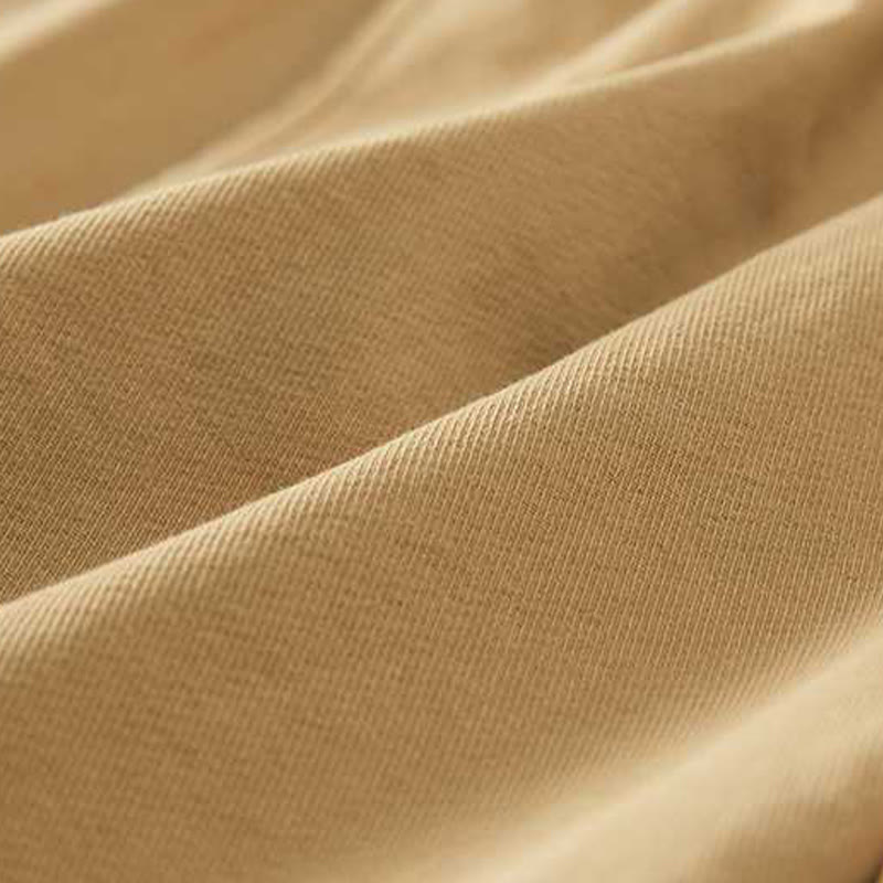 Buddha Stones Summer Casual Loose Plain Cotton Women's Shorts With Pockets - image 6