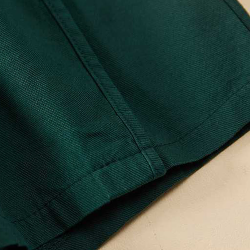 Buddha Stones Summer Casual Loose Plain Cotton Women's Shorts With Pockets - image 11