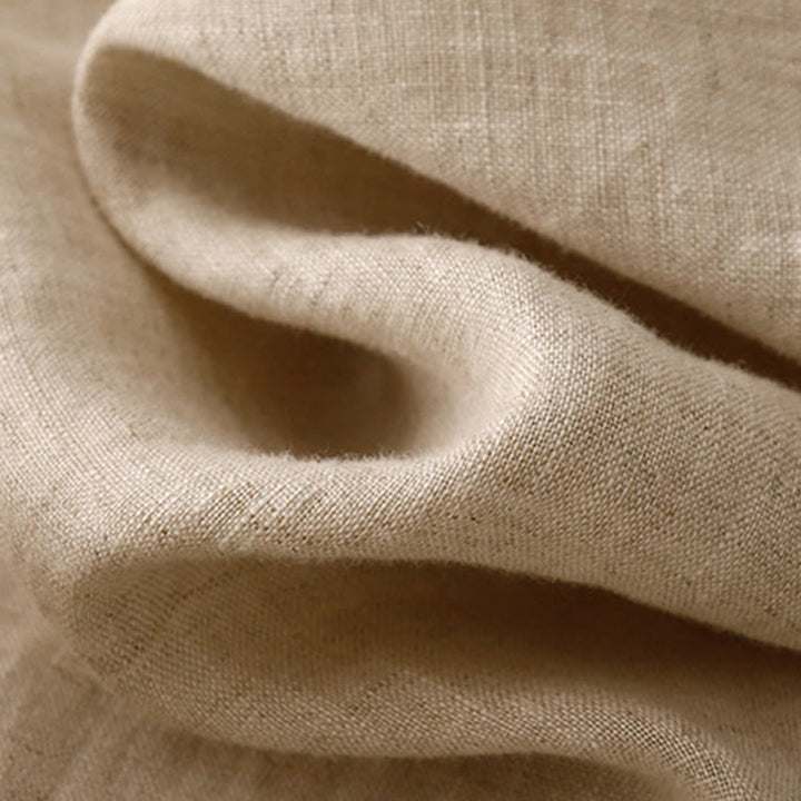 Buddha Stones Casual Plain Frog-Button Design 7-8 Length Cotton Linen Women's Harem Pants With Pockets - image 13