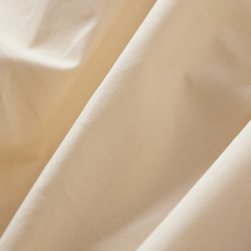 Buddha Stones Summer Casual Irregular Design Women's Cotton Skirt With Pockets - image 6