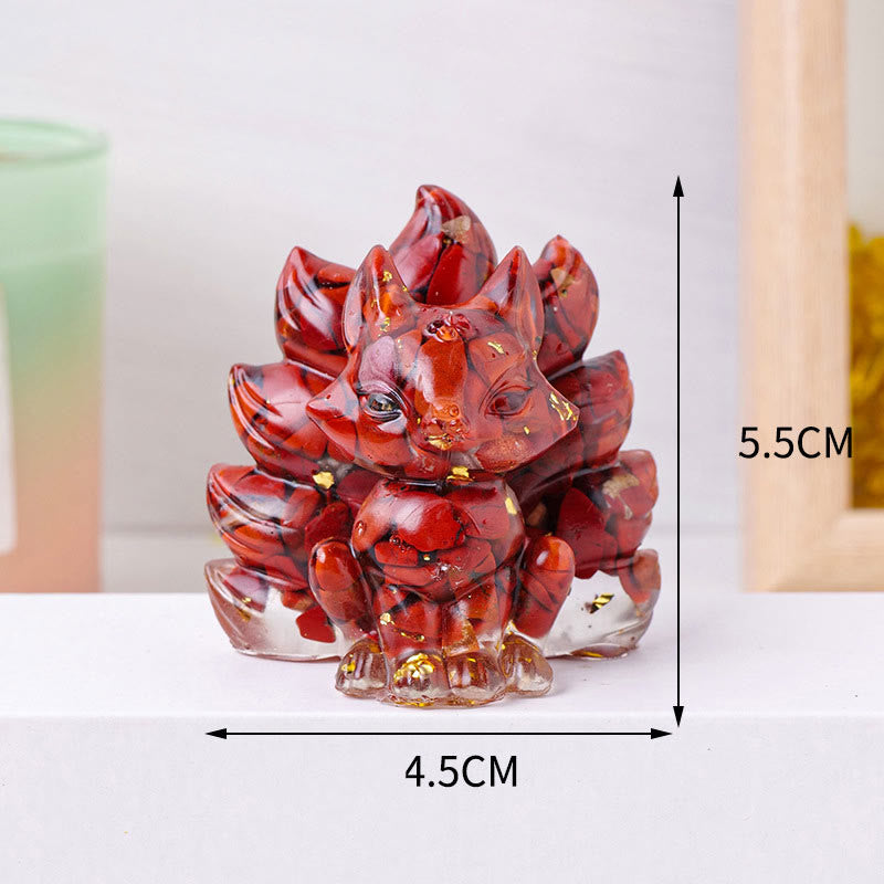 Buddha Stones Small Various Stone Strawberry Quartz Amethyst Green Aventurine Nine Tailed Fox Healing Home Decoration - image 15